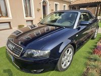 Usata Audi A4 Cabriolet 170 CV (125 kW) 2005 Blu/azzurro Cabrio