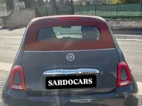 Usata Fiat 500C Lounge 69 CV (50 kW) 2018 Grigio Cabrio