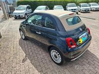 Usata Fiat 500C Lounge 69 CV (50 kW) 2016 Blu Cabrio