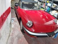 Usata Alfa Romeo Spider 128 CV (94 kW) 1989 Rosso Cabrio