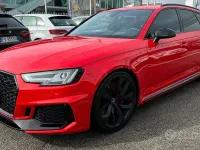 Usata Audi RS4 450 CV (330 kW) 2019 Rosso Station wagon