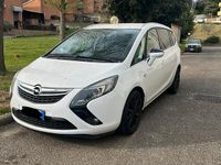 Usata Opel Zafira Tourer 2013 Bianco Monovolume