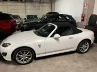 Usata Mazda MX5 126 CV (92 kW) 2010 Bianco Cabrio