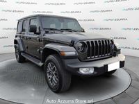 usata Jeep Wrangler 2.0 PHEV Unlimited 2.0 PHEV ATX 4xe Sahara *1 prop, tagliandi *