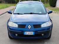 Usata Renault Mégane II Dynamique 104 CV (76 kW) 2005 Blu Berlina