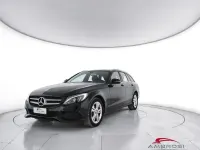 Usata Mercedes C200 Executive 136 CV (100 kW) 2018 Nero Station wagon