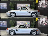 Usata Porsche 986 Boxster 220 CV (161 kW) 2000 Arctic silver metallic Cabrio