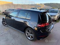 Usata VW Golf VII R-line 115 CV (84 kW) 2018 Nero Berlina