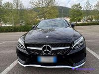 Usata Mercedes C220 Premium Plus 170 CV (125 kW) 2017 Nero Coupé