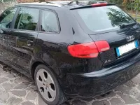 Usata Audi A3 140 CV (102 kW) 2008 Nero Utilitaria