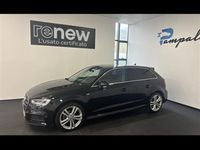 Usata Audi A3 Admired 116 CV (85 kW) 2019 Nero Berlina