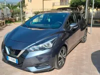 Usata Nissan Micra Acenta 90 CV (66 kW) 2018 Grigio Utilitaria