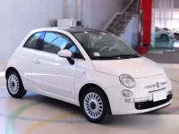 Usata Fiat 500 95 CV (69 kW) 2014 Bianco Cabrio