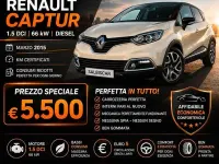 Usata Renault Captur 90 CV (66 kW) 2015 Grigio SUV