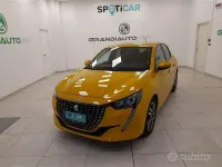 Usata Peugeot 208 Allure 101 CV (74 kW) 2021 Giallo Utilitaria