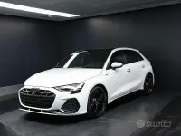 Nuova Audi A3 S-Line 150 CV (110 kW) 2025 Verde Berlina