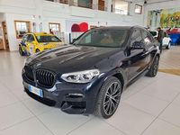 Usata BMW X4 M Sport 286 CV (210 kW) 2021 Blu/azzurro SUV