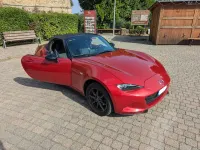 Usata Mazda MX5 Evolve 131 CV (96 kW) 2017 Rosso Cabrio