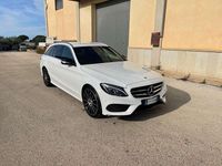 Usata Mercedes C250 204 CV (150 kW) 2015 Bianco Station wagon