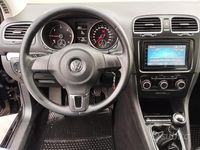 Usata VW Golf VI 90 CV (66 kW) 2010 Nero Utilitaria