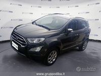 Usata Ford Ecosport Titanium 125 CV (91 kW) 2018 Grigio SUV