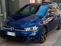 Usata VW Polo R-line 2021 Blu Utilitaria