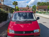 Usata VW T4 116 CV (85 kW) 1998 Rosso Furgone
