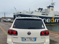 Usata VW Touareg 240 CV (176 kW) 2009 Bianco SUV