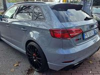 Usata Audi RS3 Ambiente 400 CV (294 kW) 2017 Argento Berlina
