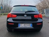 Usata BMW 114 Sport Line 95 CV (69 kW) 2016 Nero Utilitaria