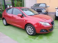 Usata Seat Ibiza 75 CV (55 kW) 2011 Rosso Berlina