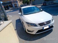 Usata Seat Leon FR 150 CV (110 kW) 2016 Bianco Berlina