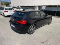 Usata BMW 118 Sport Line 150 CV (110 kW) 2017 Nero Utilitaria