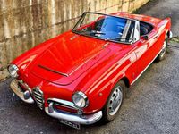Usata Alfa Romeo Giulia Spider 91 CV (66 kW) 1962 Rosso a02 Cabrio