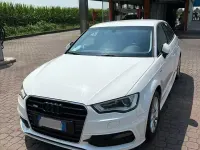 Usata Audi A3 S-Line 110 CV (80 kW) 2015 Bianco Berlina