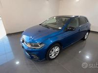 Usata VW Polo Style 95 CV (69 kW) 2022 Blu/azzurro Utilitaria