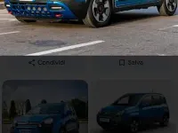 Usata Fiat Panda Cross Cross 69 CV (50 kW) 2022 Bluazzurro Utilitaria