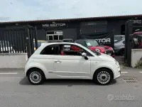 Usata Fiat 500 Lounge 95 CV (69 kW) 2011 Bianco Utilitaria