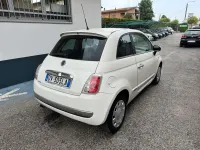 Usata Fiat 500 Lounge 69 CV (50 kW) 2009 Bianco Cabrio