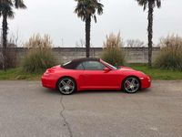 Usata Porsche 997 355 CV (261 kW) 2007 Rosso Cabrio