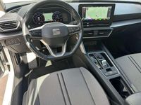 Usata Seat Leon Style 150 CV (110 kW) 2021 Bianco Berlina