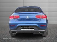 Usata Mercedes GLC220 Premium 194 CV (142 kW) 2022 Blu tanzanite Coupé