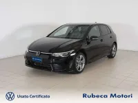 Usata VW Golf VIII R-line 131 CV (96 kW) 2023 Nero Berlina