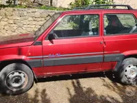 Usata Fiat Panda 4x4 Club 54 CV (39 kW) 1996 Rosso Utilitaria
