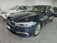 Usata BMW 520 Luxury Line 190 CV (139 kW) 2019 Blu notte Station wagon