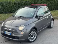 Usata Fiat 500C Lounge 69 CV (50 kW) 2011 Grigio Cabrio