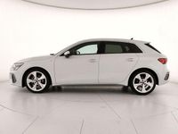 Usata Audi A3 S-Line 116 CV (85 kW) 2024 Bianco ghiaccio metallizzato Berlina