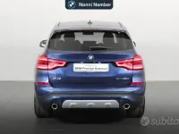 Usata BMW X3 xLine 190 CV (139 kW) 2021 Blu SUV