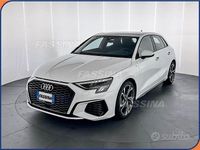 Usata Audi A3 S-Line 110 CV (80 kW) 2023 Bianco Berlina