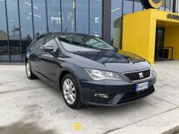 Usata Seat Leon Style 131 CV (96 kW) 2019 Blu/azzurro Berlina
